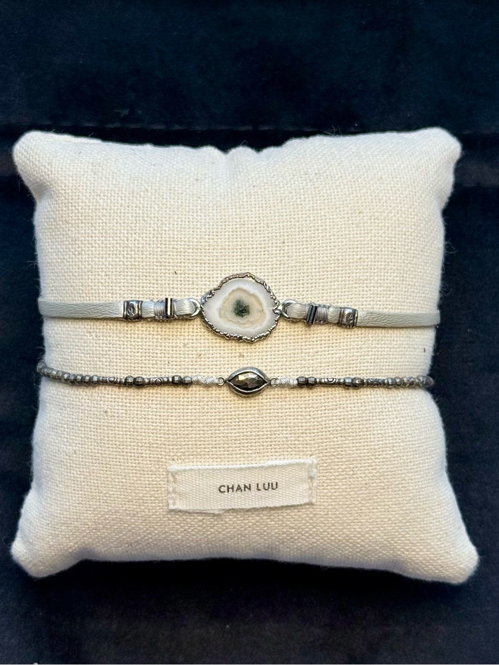 Chan Luu Bracelet Set Genuine Stalactite Pyrite